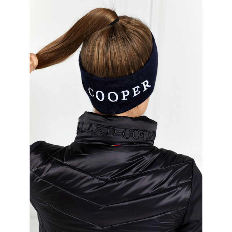 Holland Cooper Logo Headband - Ink Navy-2